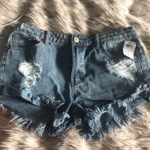 Jean shorts